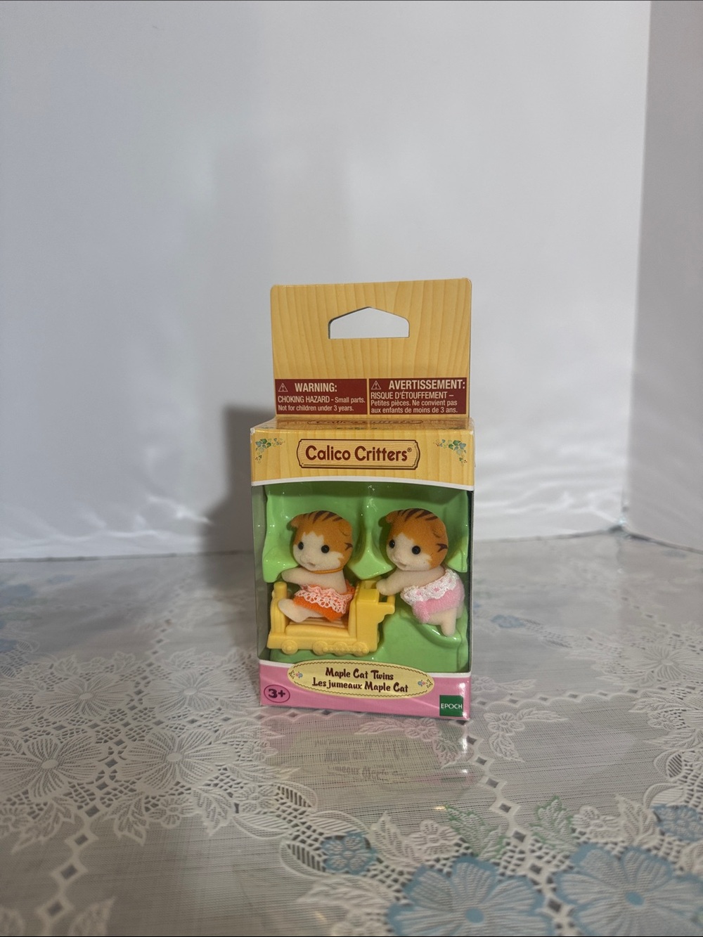 Calico Critters Sylvanian Families Doll Maple Cat Twin Epoch Family Twins